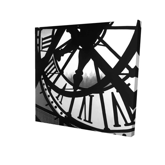 Giant clock in orsay museum - 32x32 Print on canvas