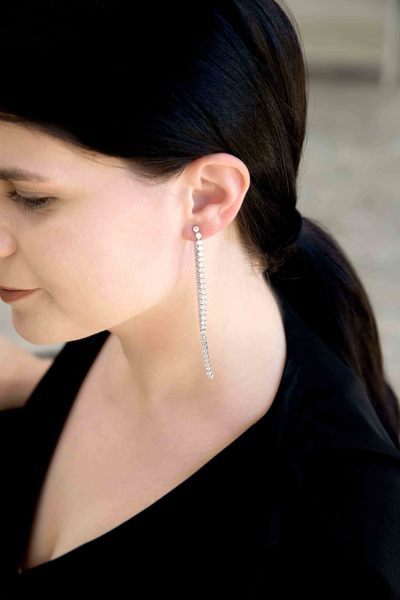 Evening Gala Ear Jacket Earrings