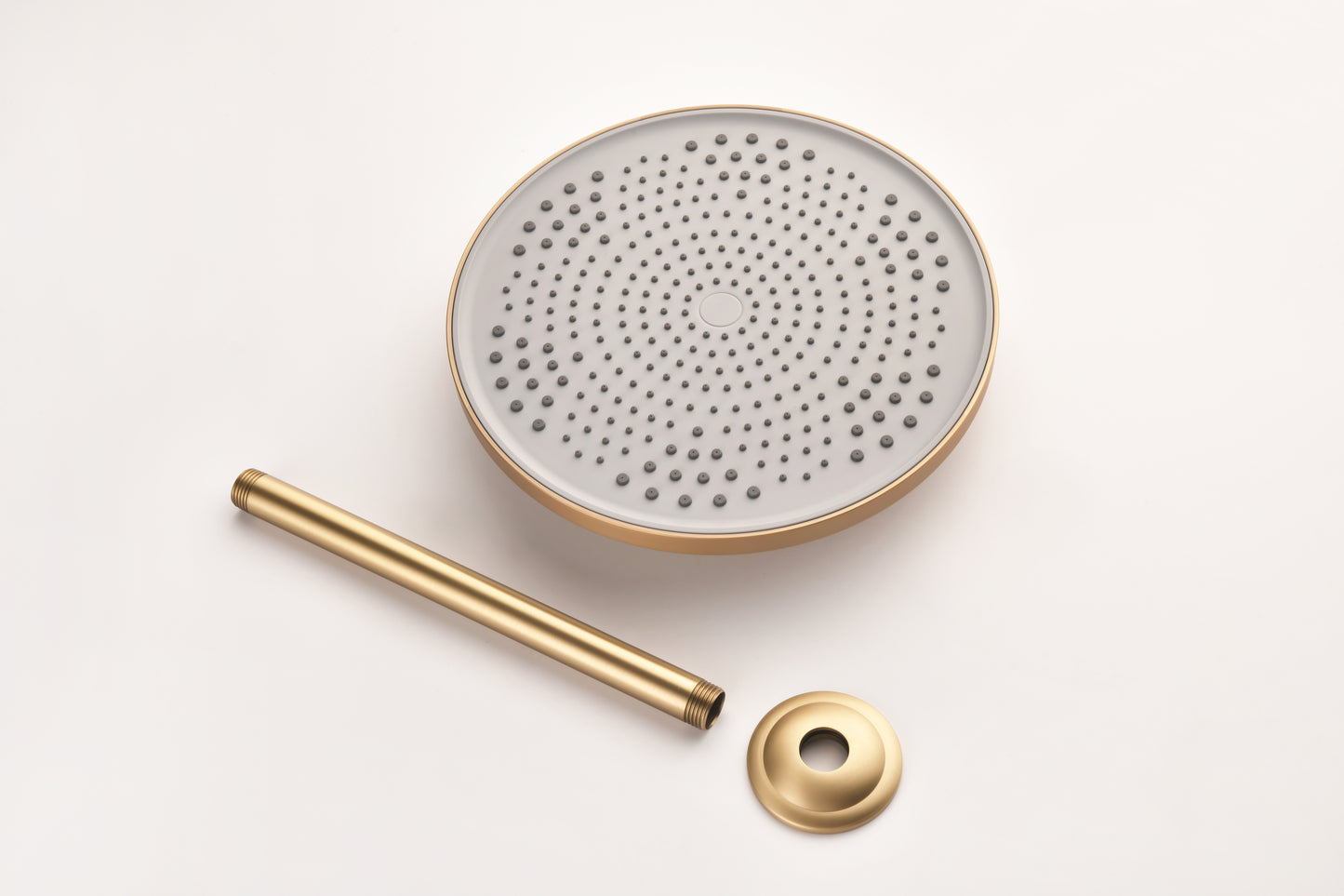 Shower Head - High Pressure Rain - Luxury Modern Look - No Hassle Tool-less 1-Min