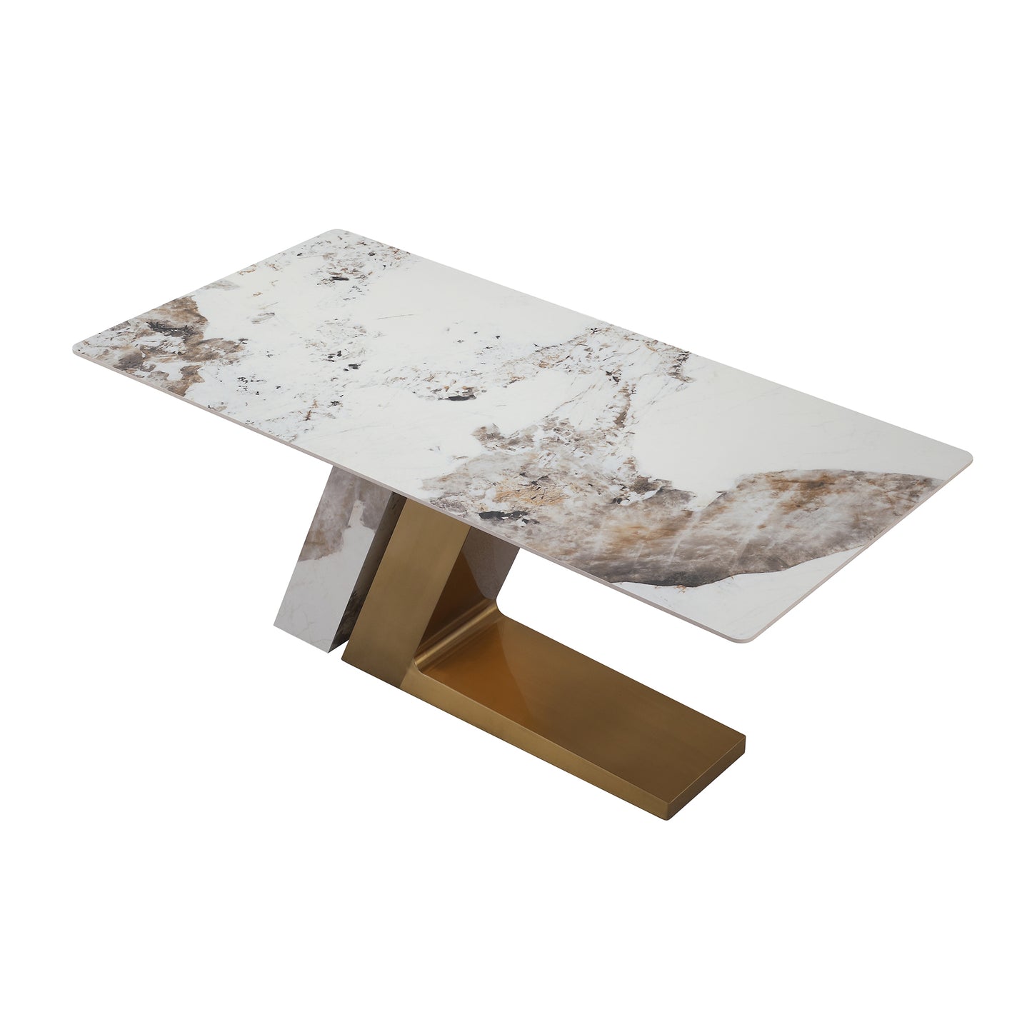 71 inch Fashion Modern Pandora sintered stone dining table