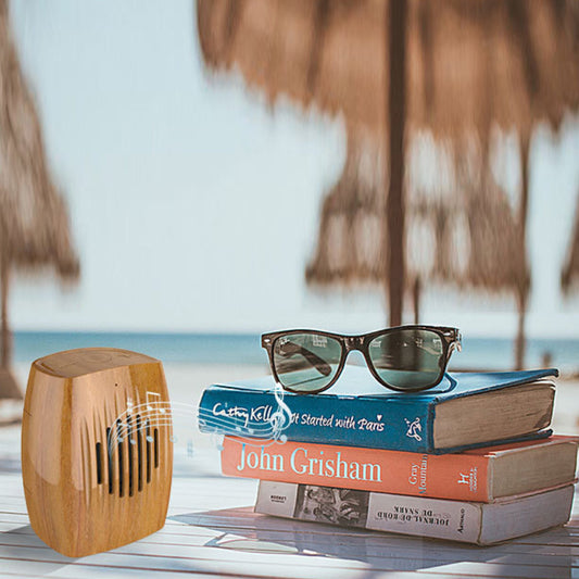 Wood Look Retro Bluetooth Speaker by VistaShops