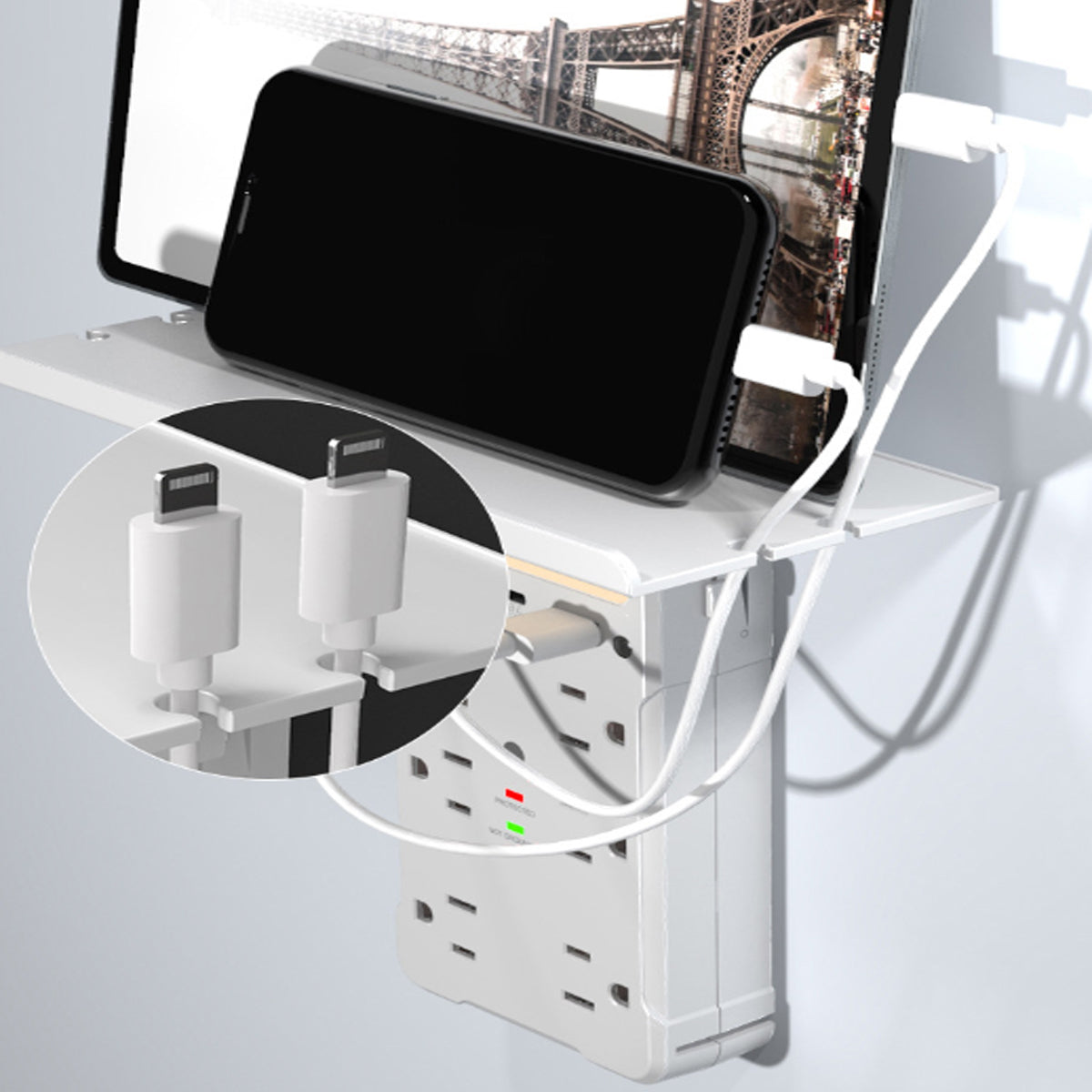 Safeguard Multi Charging Station For Phone Laptops And Gadgets by VistaShops