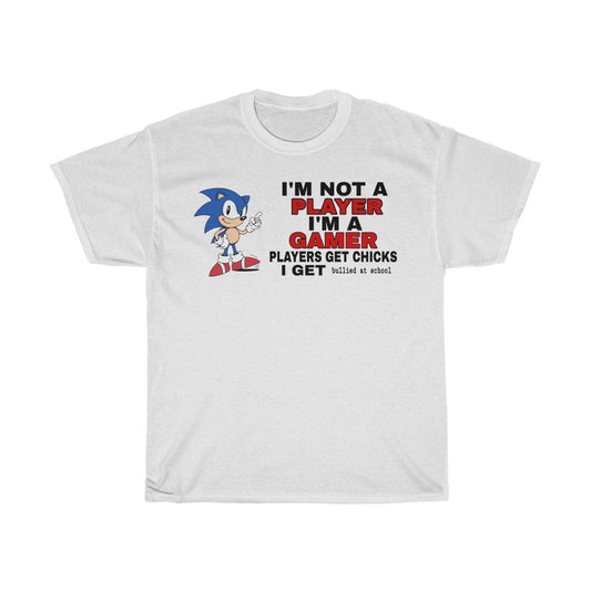 "I'm Not A Player" Tee by White Market