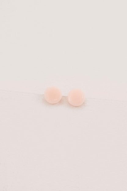 Porsha Circle Stud Earrings