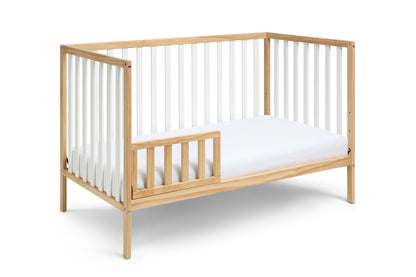 Deux Remi 3-in-1 Convertible Island Crib Natural/White