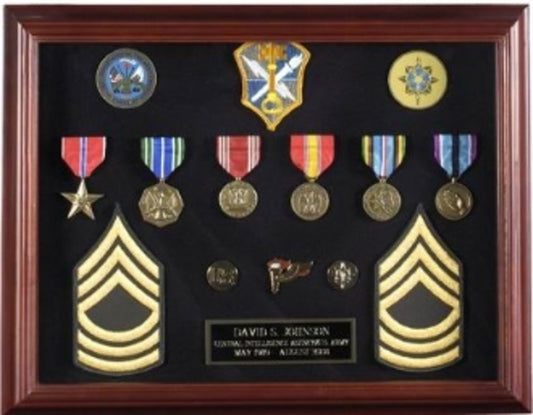 Large Medal Display Case. by The Military Gift Store