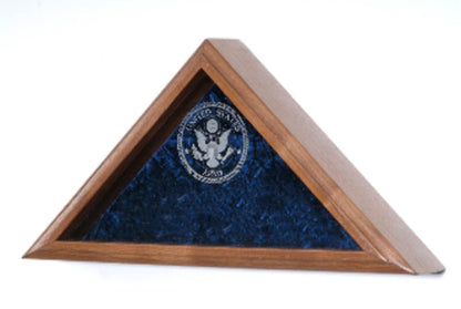 Burial Military Flag Display Case, shadow box. by The Military Gift Store