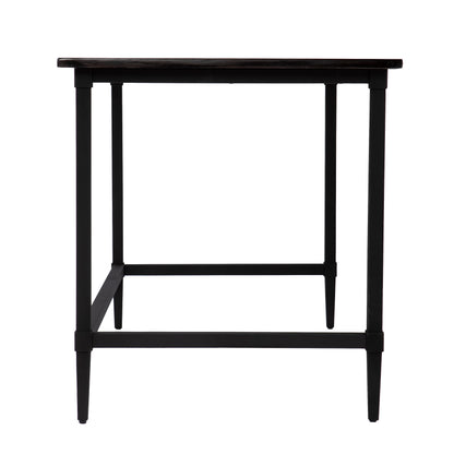 Lawrenny Reclaimed Solid Wood Desk - Black