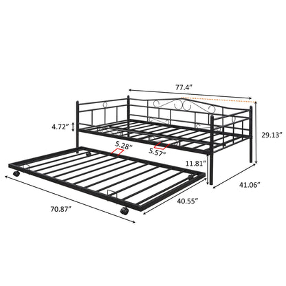 Daybed with trundle