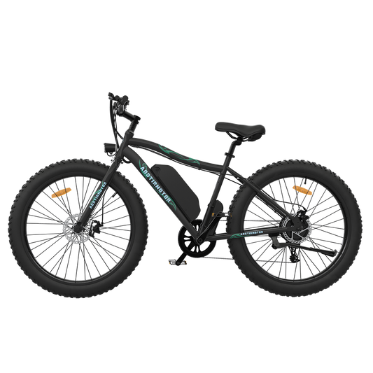 AOSTIRMOTOR 26" 500W Electric Bike Fat Tire P7 36V 12.5AH Removable Lithium Battery for Adults S07-P