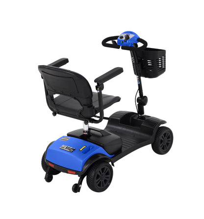 [NO LED LIGHT]  Compact Mobility Scooter-Frosted Blue