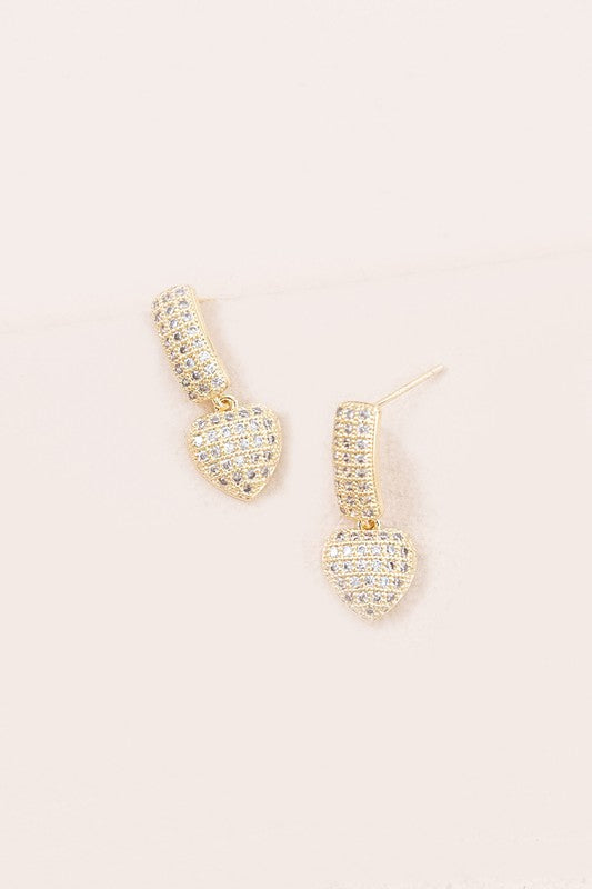 Amour Drop Earrings