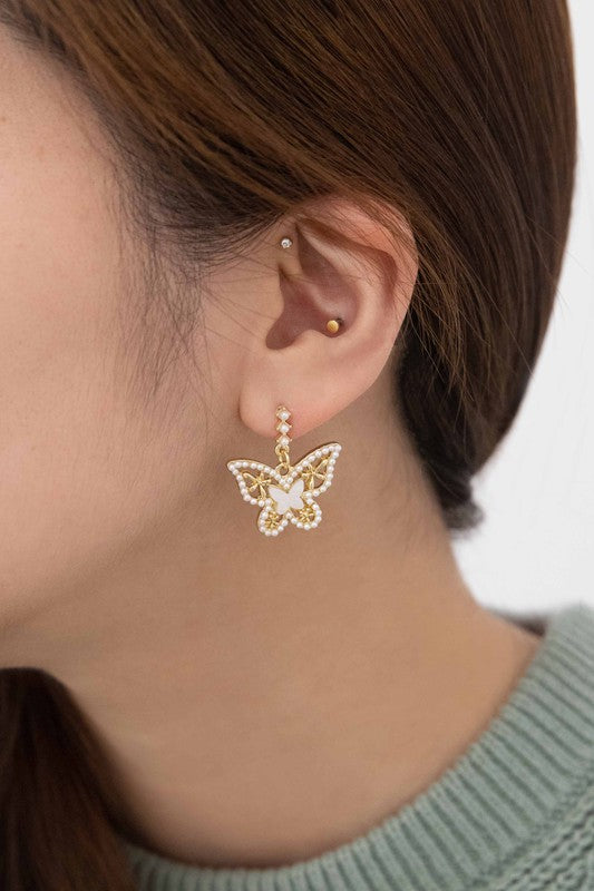 Folklore Butterfly Earrings