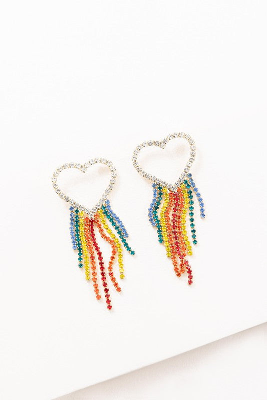 Rainbow Of Love Earrings