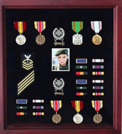 Photo Medal Display Case, Military Medal Frame, Photo. by The Military Gift Store