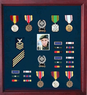 Photo Medal Display Case, Military Medal Frame, Photo. by The Military Gift Store