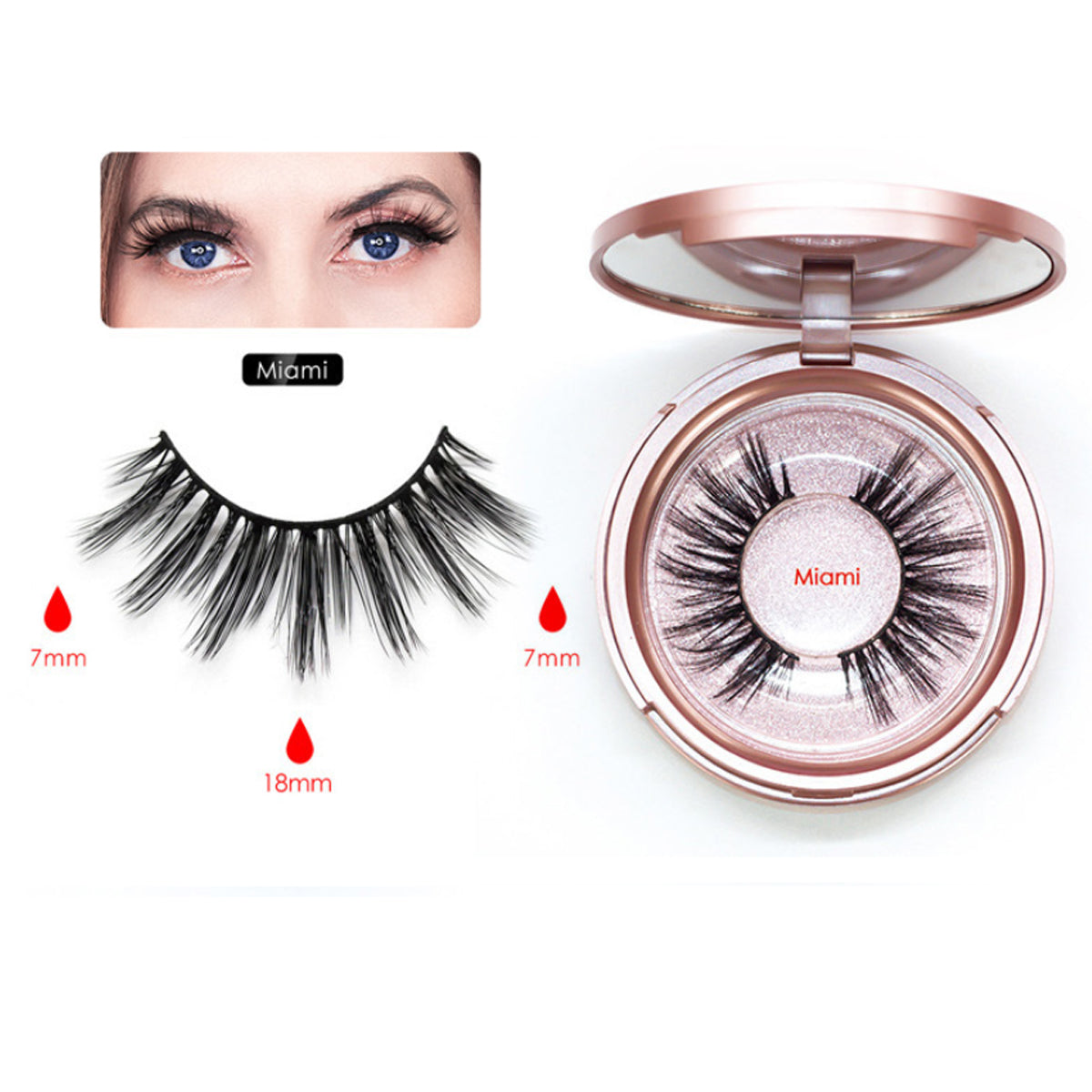 Sweet Eyes Magnetic Eyeliner And Eyelashes Kit by VistaShops