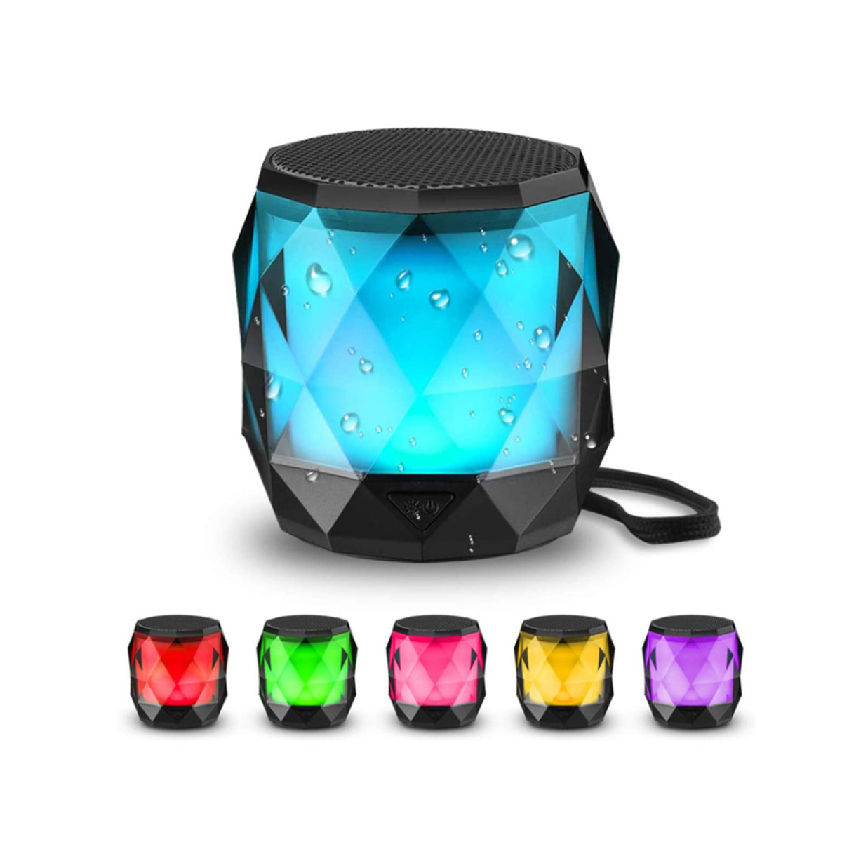 Candylight LED Stereo Bluetooth Mini Speaker by VistaShops