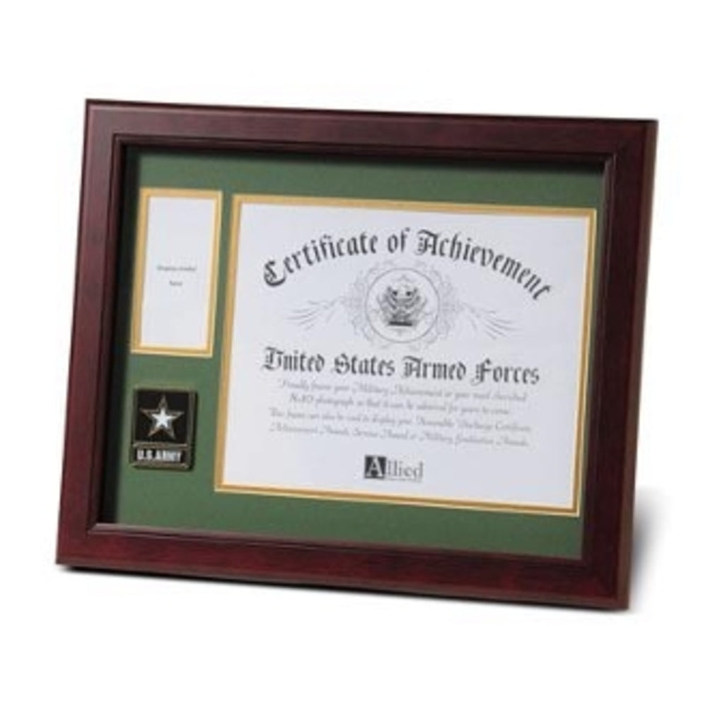 Go Army Medallion Certificate and Medal Frame. by The Military Gift Store