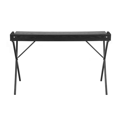 47.2" L Rectangular Computer Desk, Writing Desk - full black