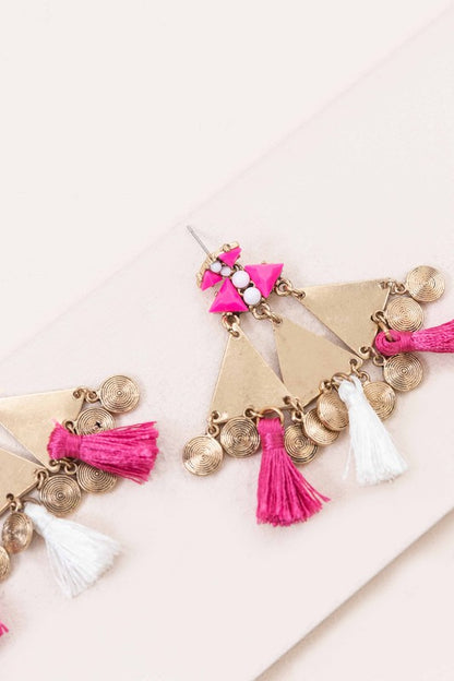 Leinani Tassel Earrings