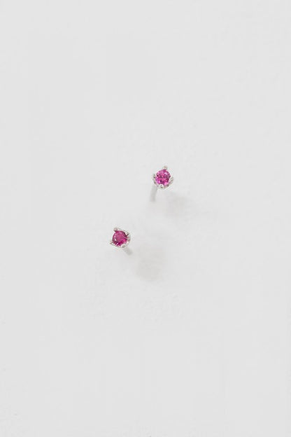 Dainty Stud Stone Earrings