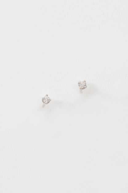 Dainty Stud Stone Earrings