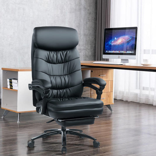 Vanbow.Office Chair,Adjustable rotary office executive chair/PU leather+PVC/heavy weight