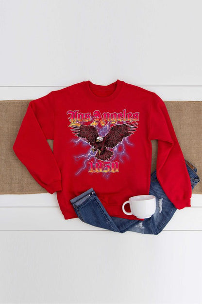 LOS ANGELES BAND TEE GRAPHIC TODDLER SWEATSHIRT