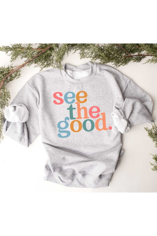 SEE THE GOOD GRAPHIC TODDLER SWEATSHIRT