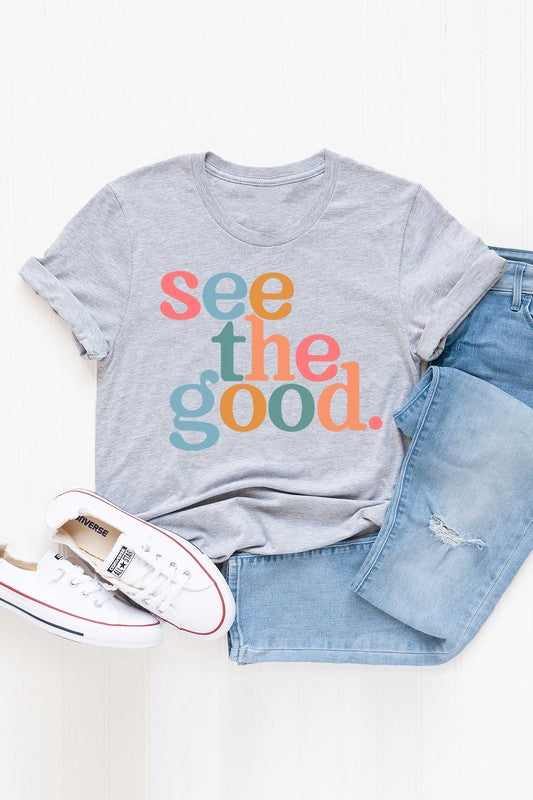 SEE THE GOOD GRAPHIC TODDLER T-SHIRT