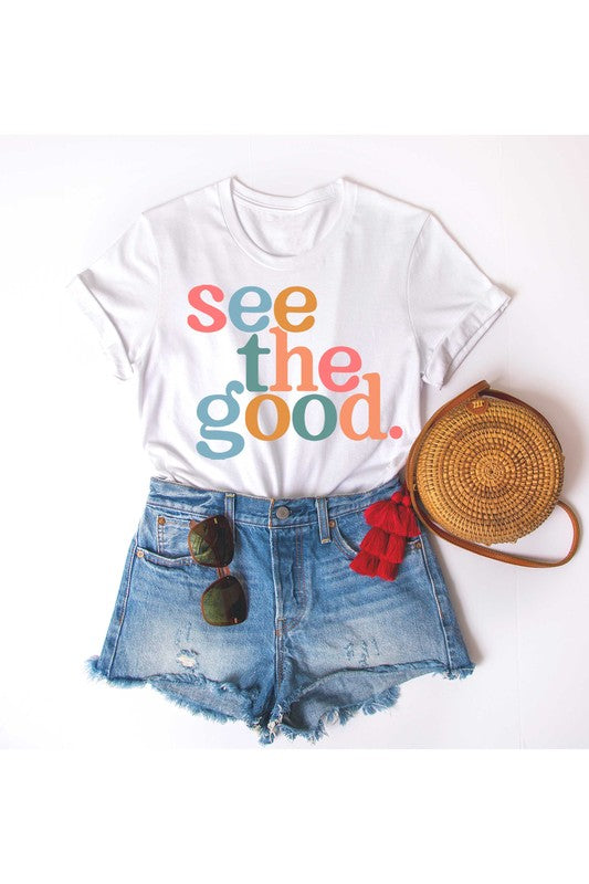 SEE THE GOOD GRAPHIC TODDLER T-SHIRT