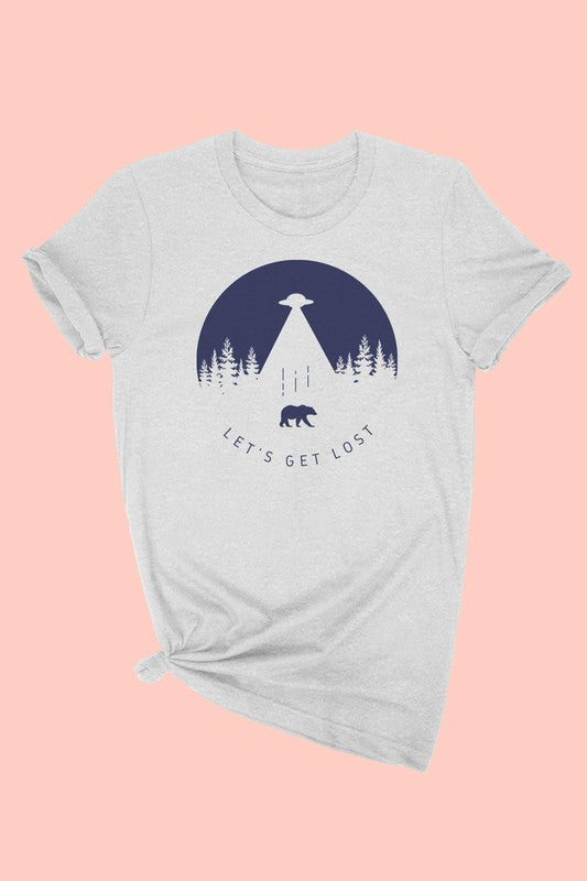 LETS GET LOST GRAPHIC TODDLER T-SHIRT