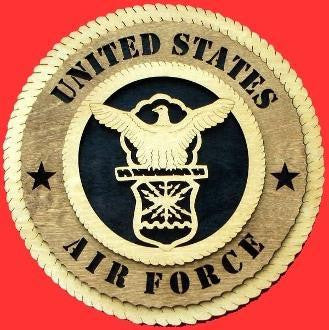 Air Force wall tribute, Laser Wall Tributes by The Military Gift Store