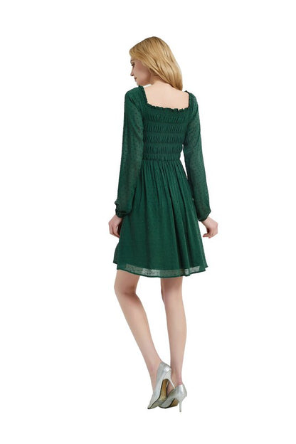 Formal Long Sleeve Dress