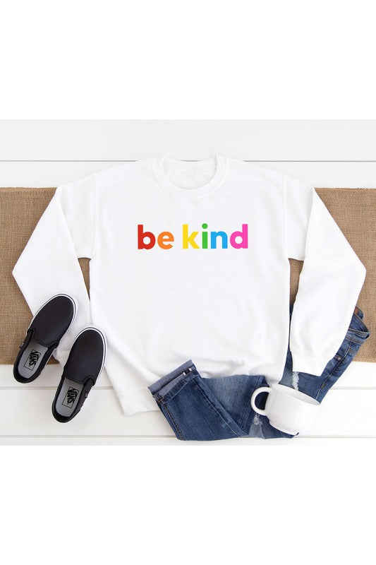 BE IND RAINBOW GRAPHIC TODDLER SWEATSHIRT