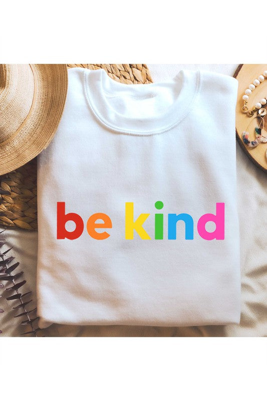 BE IND RAINBOW GRAPHIC TODDLER SWEATSHIRT