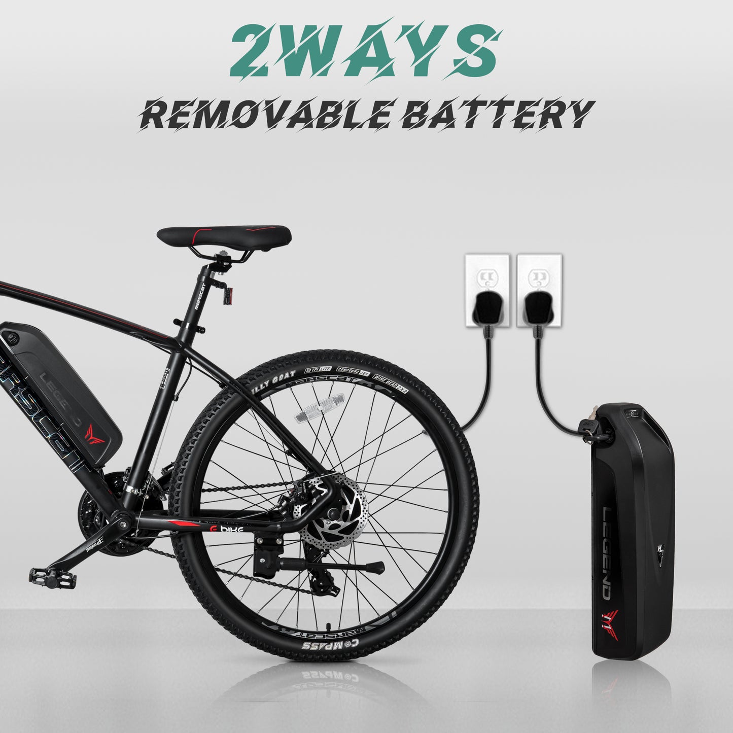 Electric Assist City Bike, Adult 26'' Ebike Hybrid Mountain Bicycles Electric Cruiser Bike with 350W Motor Removable 36V 10.4Ah Lithium Battery Aluminium Frame Commute Bike with Shimano 21 Speed Gears