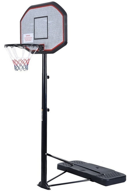 Basketball Hoop System Height Adjustable Basketball Stand for Teens Adults Indoor Outdoor w/Wheels, 43 Inch Backboard Teenagers Indoor Outdoor