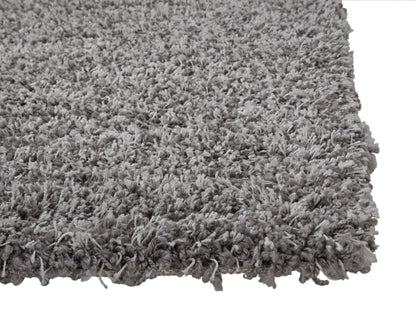 Shag Lt. Grey Area Rug 5x8