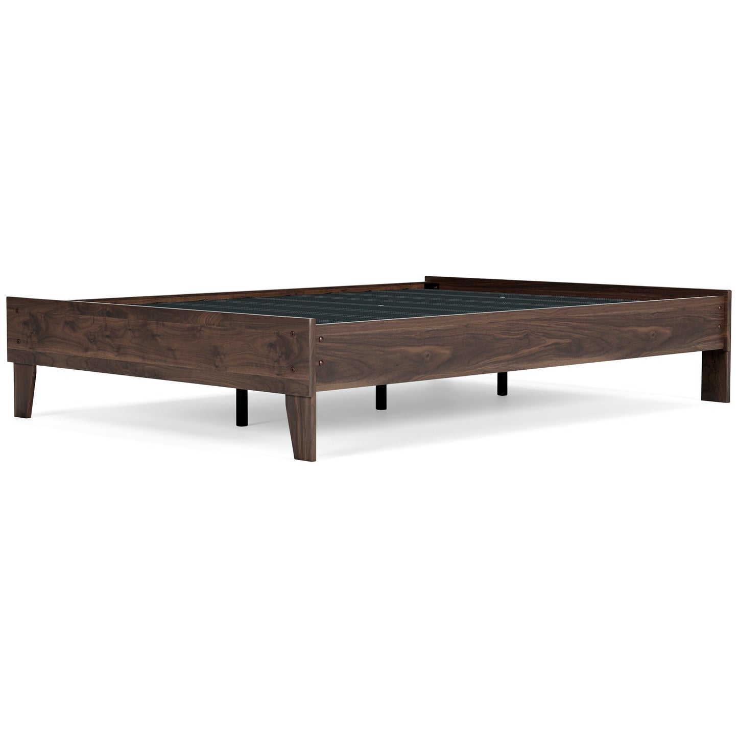 Ashley Calverson Dark Brown Casual Full Platform Bed EB3660-112