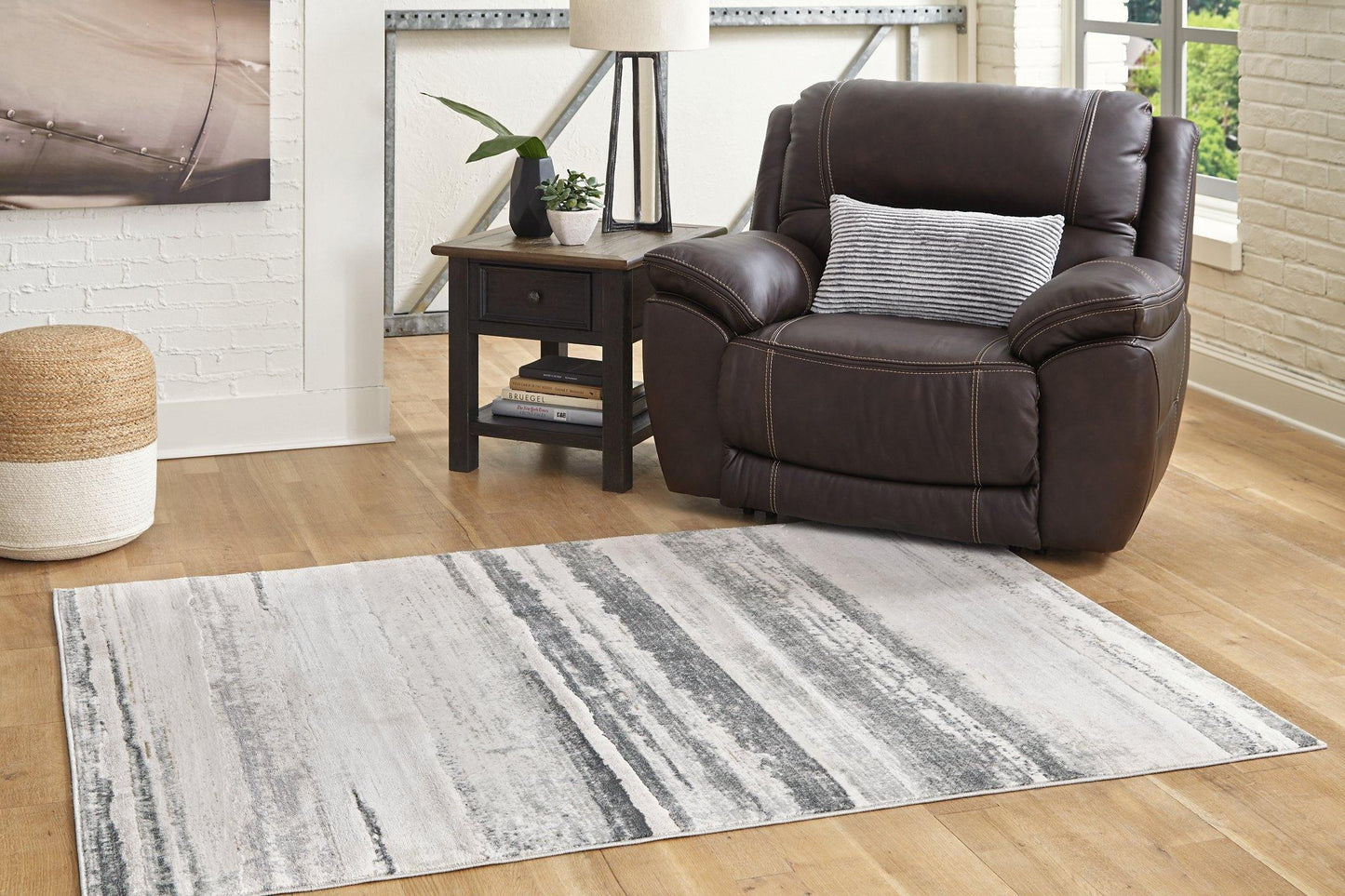 Ashley Abanett Multi Contemporary 7'10" x 10'2" Rug R403781