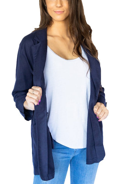 Lightweight Boyfriend Style Blazer