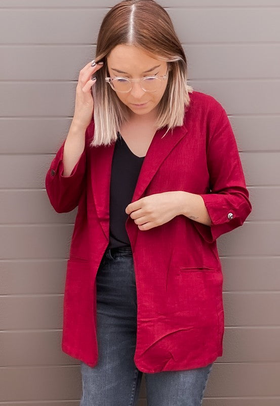 Lightweight Boyfriend Style Blazer