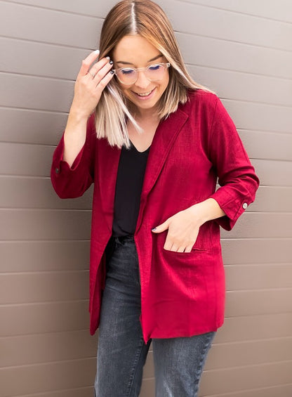 Lightweight Boyfriend Style Blazer