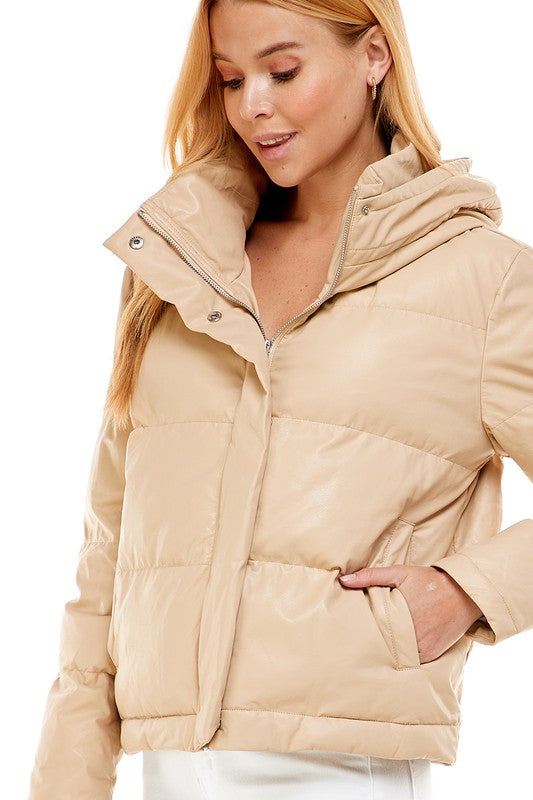 PU Puffed Jacket