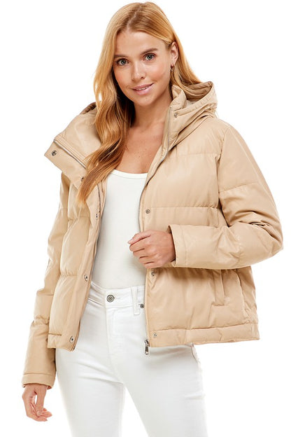 PU Puffed Jacket