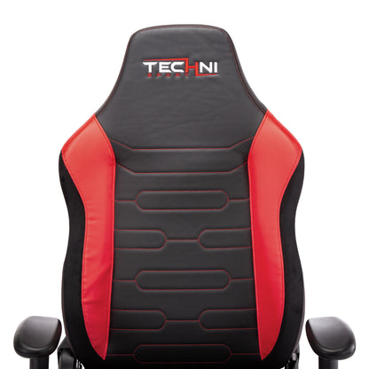 Techni Sport TS-XXL2 Office-PC XXL Gaming Chair, Red