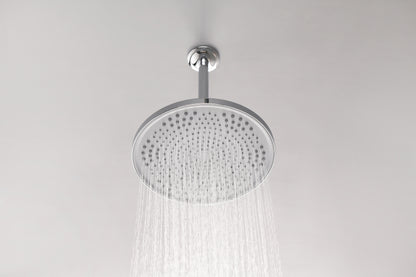 Shower Head - High Pressure Rain - Luxury Modern Look - No Hassle Tool-less 1-Min