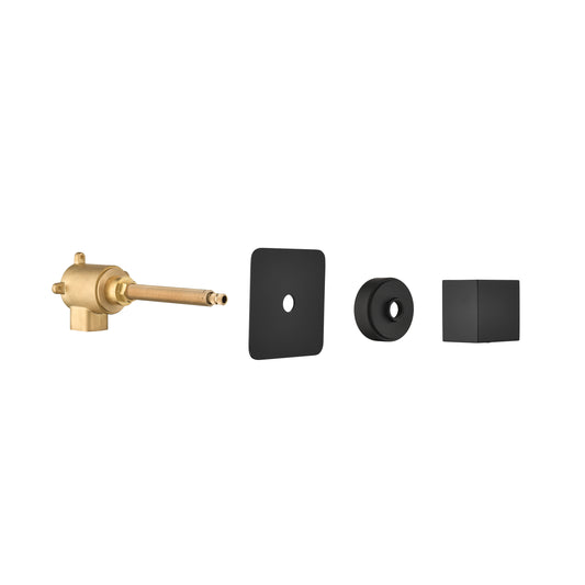 3/4" Cast Metal Volume Control Valve 3-Piece Extra High Flow Master Shower Volume Control
Adjustable brass handle valve body, 1 piece each on the left and right